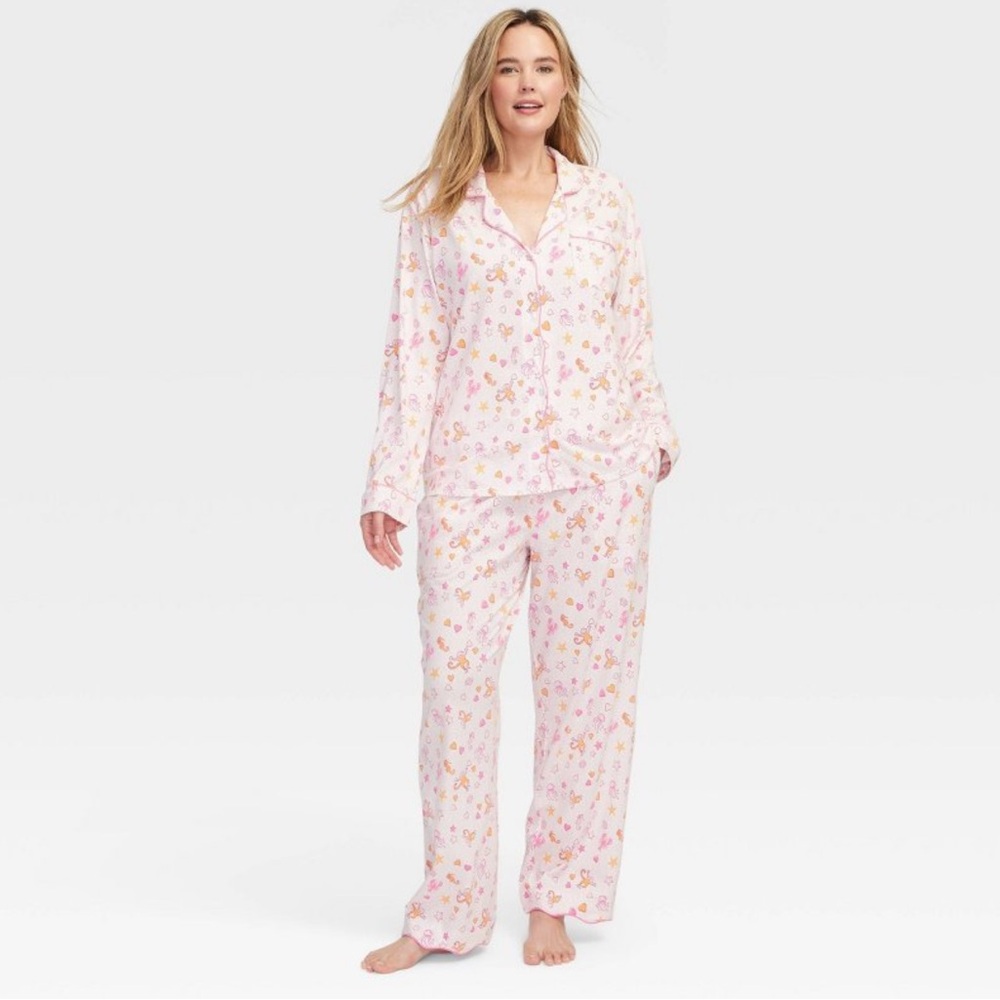 Roller Rabbit Pink Pajama Set